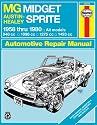 MG Midget and Austin Healey Sprite Owner's Workshop Manual - 1958 to 1980