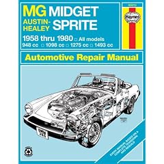 MG Midget and Austin Healey Sprite Owner's Workshop Manual (Haynes Service & Repair Manual)