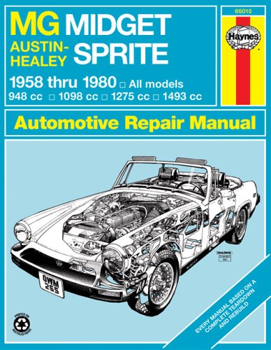 MG Midget and Austin Healey Sprite Owner's Workshop Manual - 1958 to 1980