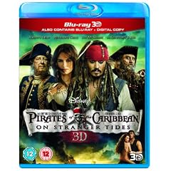 Pirates of the Caribbean: On Stranger Tides (Blu-ray 3D + 2D Blu-ray)[Region Free]