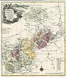 Produkt-Bild: Historische Karte: Reussisches Vogtland - Reuss-Plauischen-Herrschaften -1757 (Plano)