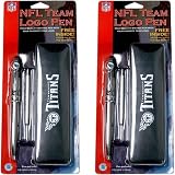 Pro Specialties Tennessee Titans Team Logo Fine Writing Pens (Set of 2)