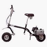 Go-Ped Riot Gas Powered Full Suspension Off Road Scooter (Sinister Black)