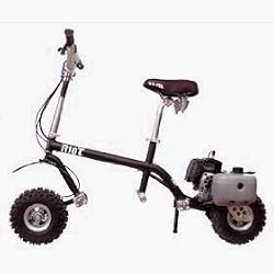 Patmont Motor Werks 216030005 GoPed Riot 46 Scooter in Black