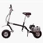 Go-Ped Riot Gas Powered Full Suspension Off Road Scooter (Sinister Black)