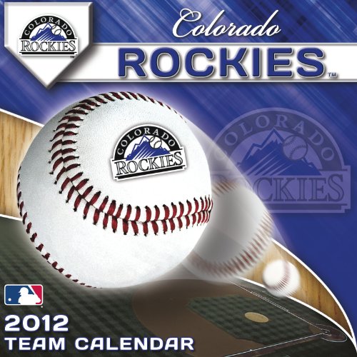 2012 COLORADO ROCKIES BOX CALENDAR