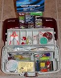 Plano Single Tray Tackle Box - W/Mega 250 Piece Tackle Kits Included!