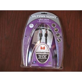 Monster Ultra 1000 Toslink Fiber Optic Audio Cable