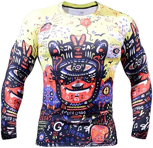 AirFong Skin Tights Compression Base Layer Running Long-sleeved Top Mens XXXL