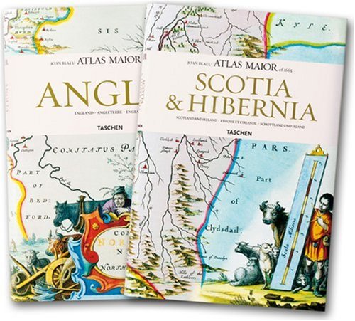 Atlas Maior of 1665: Anglia,Scotia et Hibernia