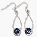 Tennessee Titans French Loop Dangle Earrings