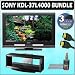 Sony Bravia L-Series KDL-37L4000 37-inch 720p LCD HDTV + Accessory Kit Bundle with Sony SUFL300M Stand + 3 Year Extended Warranty + Accessory Kit!