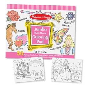 Melissa & Doug Coloring Book (Girl)