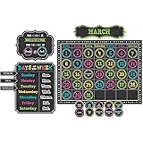 Teacher Created Resources Chalkboard Brights Calendar Bulletin Board (5615)