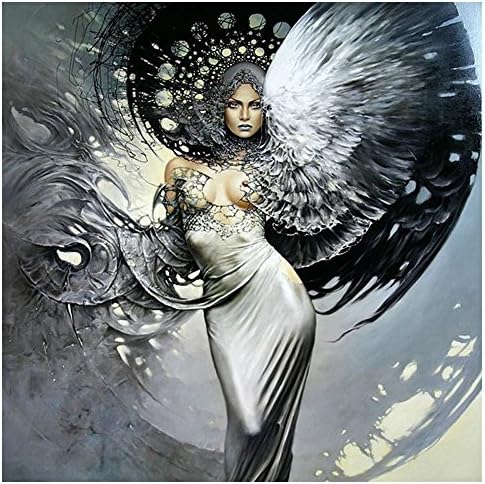 Rosy DIY Handmade Diamond Painting Myth Angels Resin Rhinestone Pasted Cross Stitch