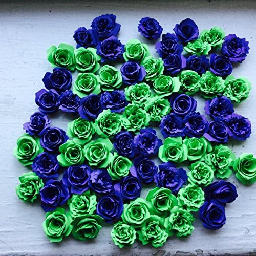 Purple and Green Gardenia and Peony Paper Potpourri, allergy , scent free for home and decor
