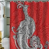 Shower Curtain The Bird DENY Designs)