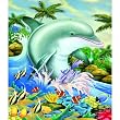 Dolphin Splash 200pc Childrens Jigsaw Puzzle by Howard Robinson