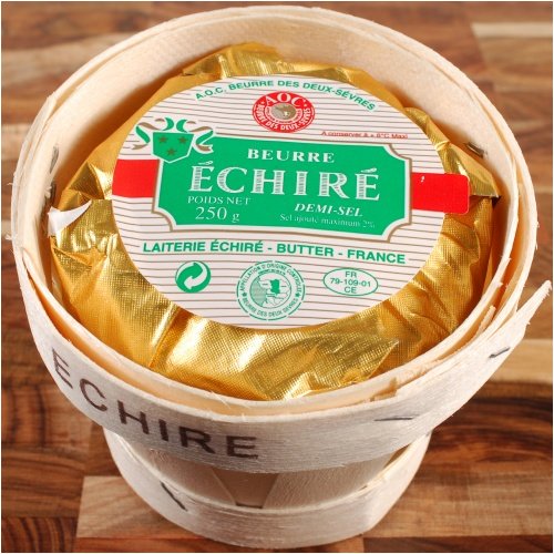Salted Echire Butter In A Basket by Gourmet Food Store