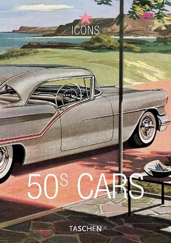 50s cars vintage auto ads icons