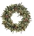 GKI Bethlehem Lighting Green River Spruce 24-Inch Wreath with 50 Clear Mini Lights