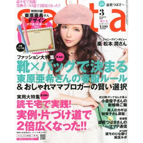 saita 2012年3月号 表紙画像