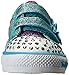 Skechers Kids Shuffles Bow Buddies Light-Up Sneaker (Toddler/Little Kid),Turquoise/Lavender,10 M US Toddler