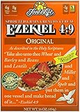 Food For Life Ezekiel 4:9 Organic Sprouted Whole Grain Cereal, Original, 16-Ounce Boxes (Pack of 6)