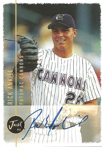 Rick Ankiel 1999 Just Autograph Card St. Louis Cardinals