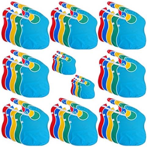 Toppy Toddler Wholesale Baby Bibs in Bulk 50-pack