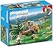 PLAYMOBIL Backpacker Family at Mountain Spring Playset