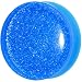 30mm Blue Neon Glitter Saddle Plug