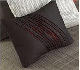 Calvin Klein Steel Vines Diagonal Cut Decorative Boudoir 12