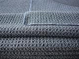 Microfasertuch Trockenwunder - zieht Wasser wie ein Magnet - perfekt für Autolacke, den Einsatz in der Küche, in der Gastronomie - superweiche Premium-Qualität für besten Werterhalt - 60x40 cm dkl.blau