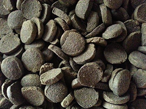 Monthly Supply of Algae Wafers Invertebrate Food for Live Shrimp, Hermit Crabs, Snails, Dwarf Crayfish and Full Sized Crayfish. Sinking Fish Spirulina Wafers over 35% Crude Protein also for Freshwater and Tropical Fish like Catfish, Plecos, Cories, and other Bottom Grazers (6 Month Supply)