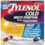 Tylenol Cold Multi-Symptom Day/Night Rapid Release Gelcaps,  20-Count (Pack of 2)