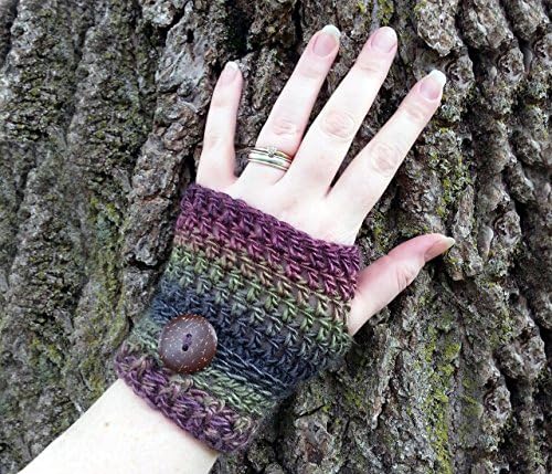 Crochet Women's Fingerless Mittens