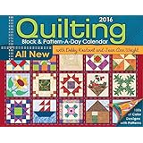 quilting block  pattern a day 2016 calendar