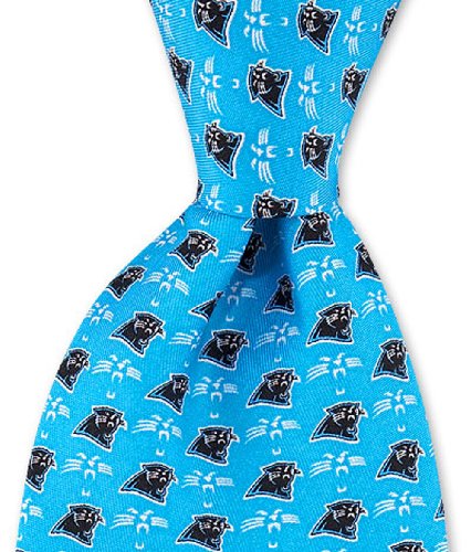 NFL Carolina Panthers Neck Tie