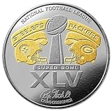 NFL Super Bowl XLV Official 2-Tone Flip Coin
