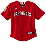 MLB Toddler St. Louis Cardinals Team Color Printed Jersey (Red, 4T)