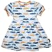 POLARN O. PYRET VINTAGE CAR JAM DRESS (BABY) - 4-6 months/Aquatic