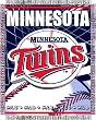 Minnesota Twins Focus Series Throw Blanket - MLB Baseball Fan Shop Sports Team Merchandise