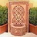 Mosaikbrunnen Inui 55cm Natur/Rot