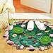 Ussore 1PC Fish Ponds Mural Ground Stickers Decal Room Home Decor For WC Home living room bedroom bathroom kitchen