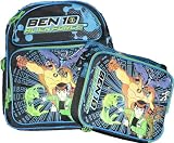 Ben 10 Alien Forces 16" Large Backpack with Lunch Box