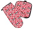 University Nebraska Logo Huskers Oven Mitt Potholder Set for Kitchen Tailgating Barbecue or Outdoor Cooking POT HOLDER SET GIFT IDEA