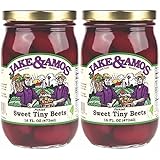 Jake & Amos - Pickled Sweet Tiny Baby Beets / 2 - 16 Oz. Jars