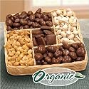 Mendocino Organic Chocolate & Nuts Gift Basket