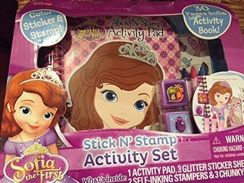 Sofia the First Stick N Stamp Activity Set